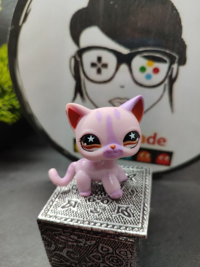 Lps01125 My Littlest Petshop Pet Shop LPS Authentic Chat Cat Shorthair 933