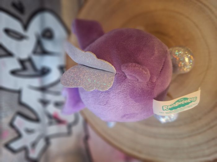 Peluche kawaii rainbocorns originale colorée relaxante moelleuse et douce - photo numéro 4