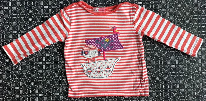 Tee-shirt fille de la marque Du pareil au même, taille 9 mois , en excellent état