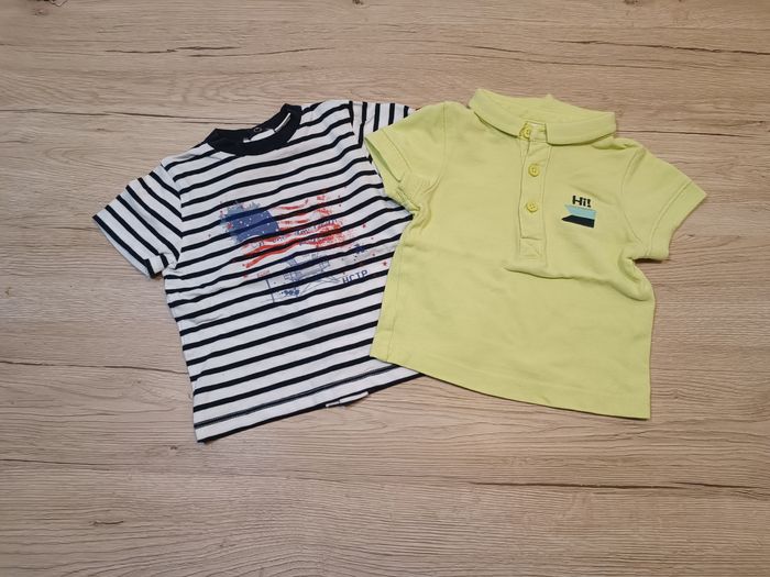 Lot tee-shirt manche courte 3 mois