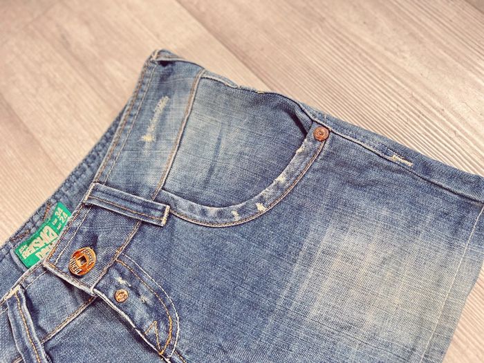 Short en jean femme bershka - photo numéro 4