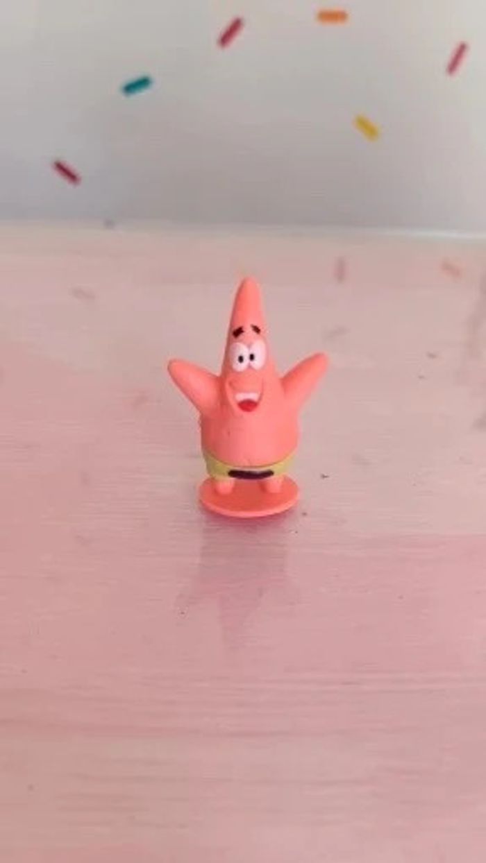 Lot figurine bob l’éponge jouet collection Patrick étoile de mer éponge carré - photo numéro 2
