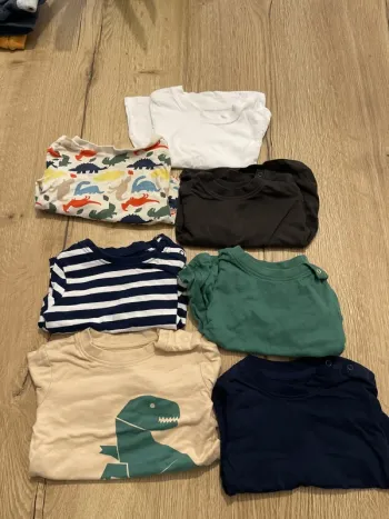 Lot de 7 t-shirts manches longues