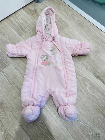 Combinaison gros manteau fille 3 mois