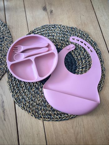 Set repas silicone bébé
