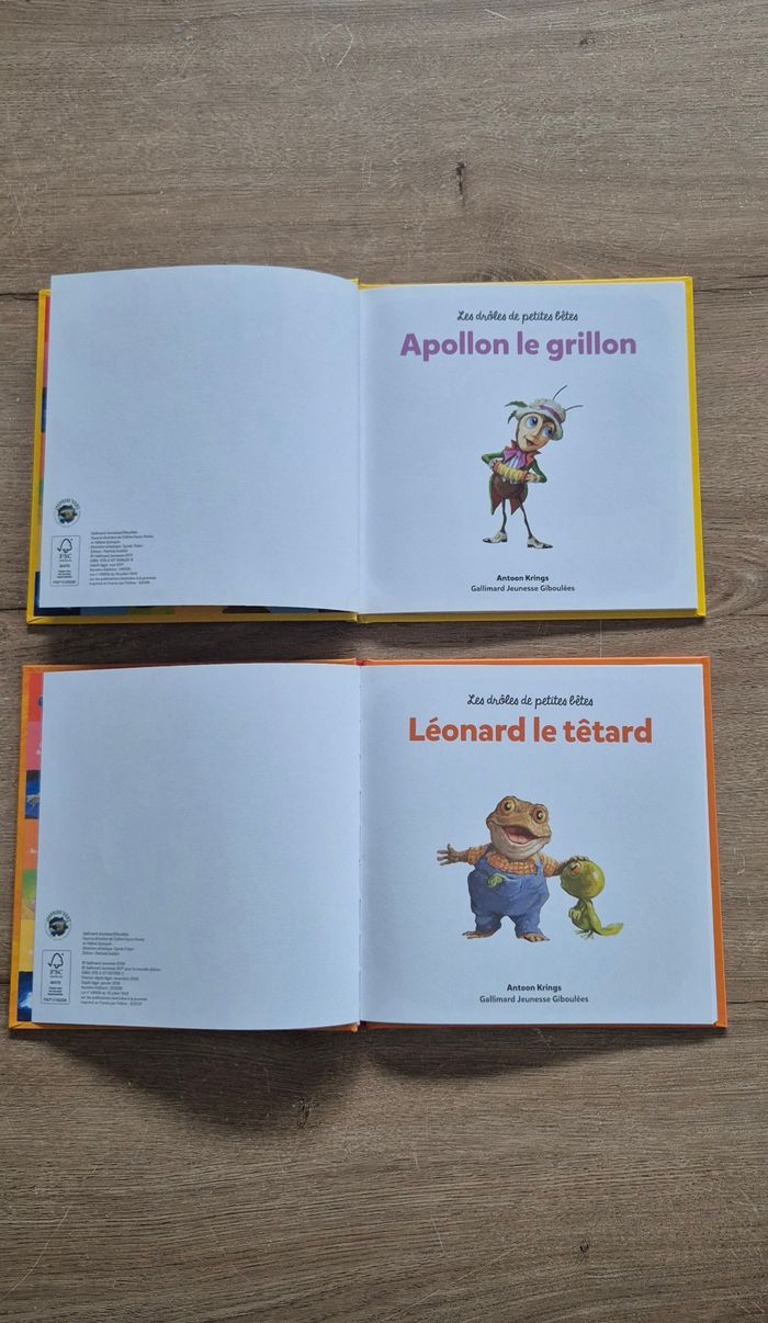 Lot livres Drôles de petites bêtes - photo numéro 2
