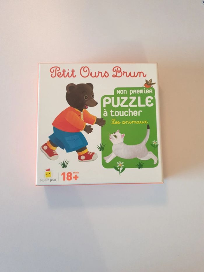 Petit ours brun - Puzzle et Petit livre - photo numéro 2