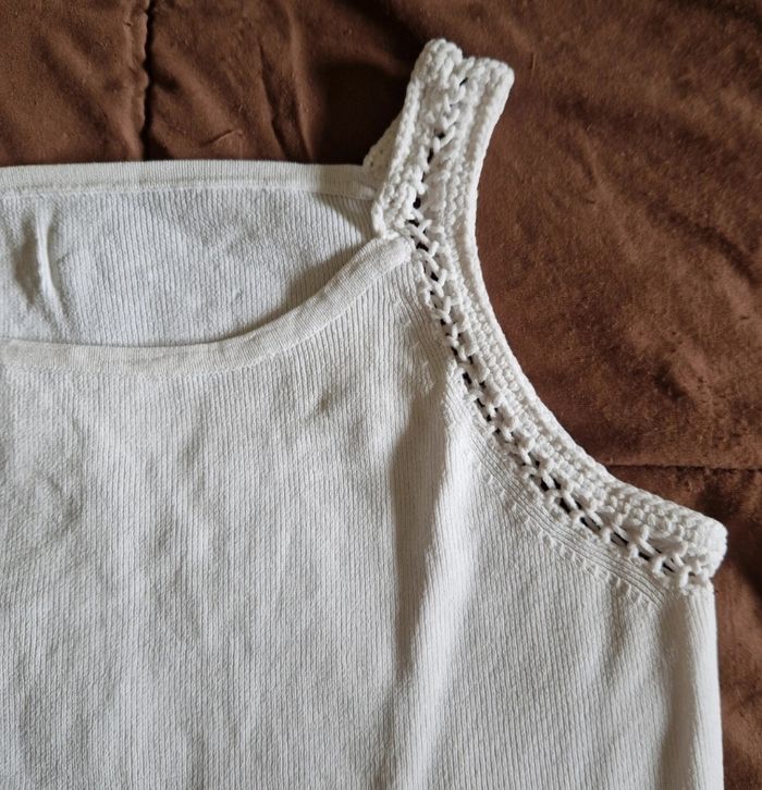 Débardeur femme Blanc, Taille M - photo numéro 3