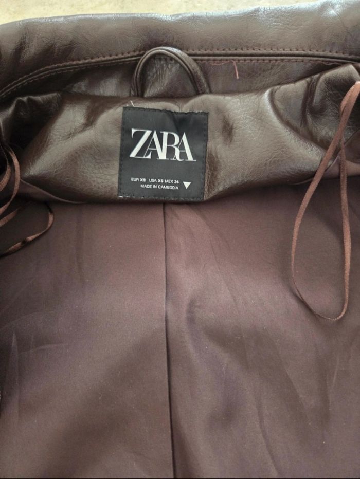 Veste en similicuir - photo numéro 3