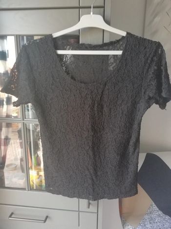 Chemisier en dentelle noir 36 🟥