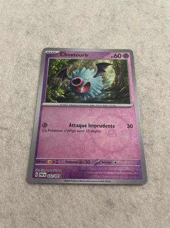 Carte Pokémon Chovsourir 032/091 Reverse Destinées De Paldéa 4.5 FR