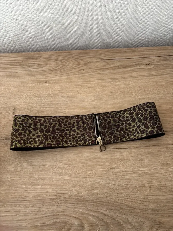 Ceinture léopard