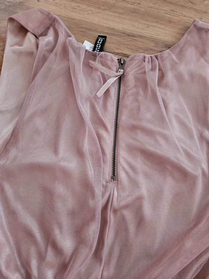 Robe femme rose poudré 38 h&m - photo numéro 4