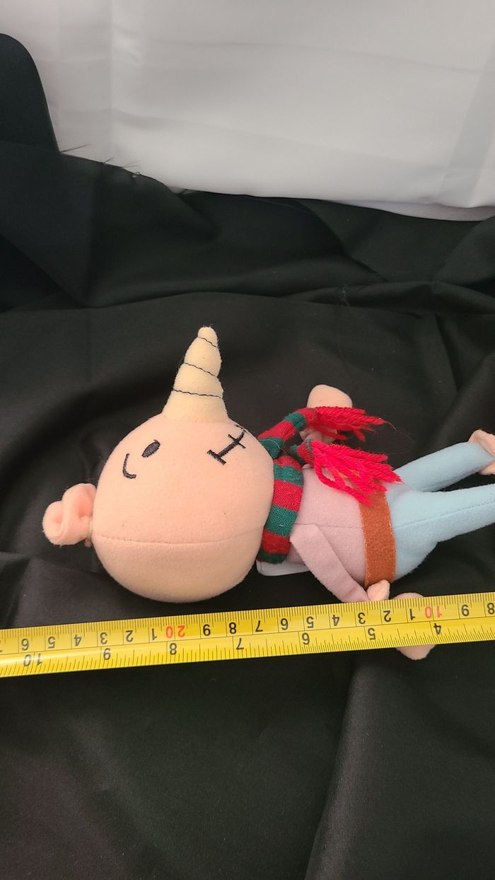 Peluche Épouvantail Potimarron BORN TO PLAY Bob le bricoleur - photo numéro 4