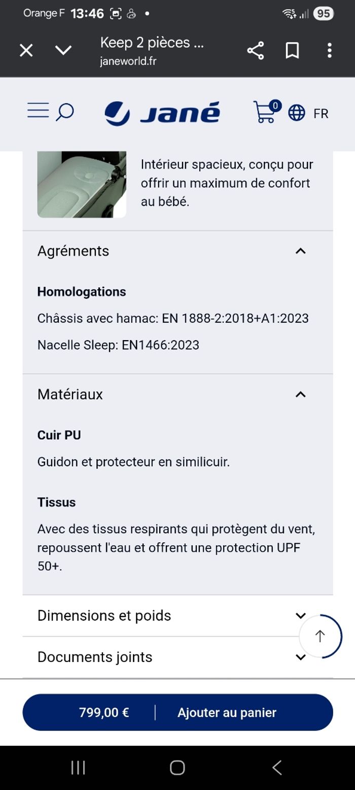 Pousette neuve - photo numéro 9