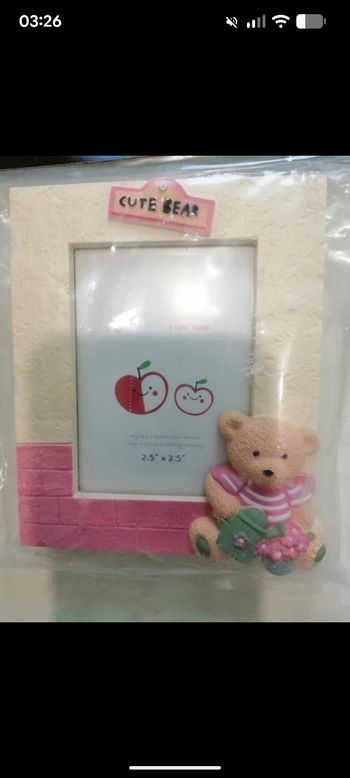 Magnifique cadre photo pour enfants.