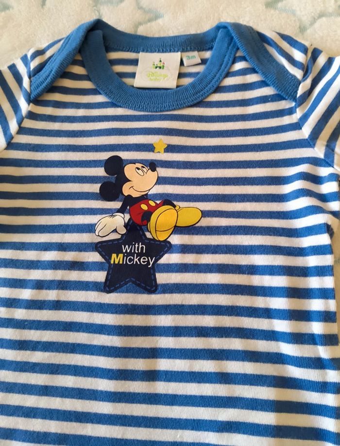Ensemble pyjama 3 pièces Mickey - photo numéro 6