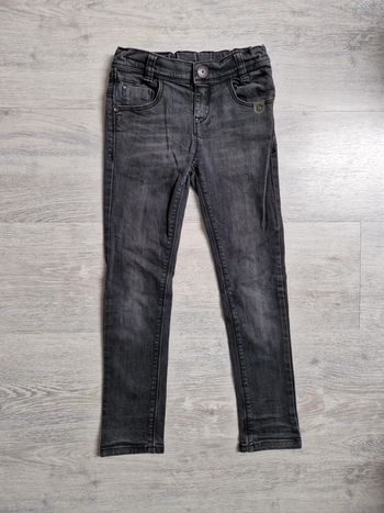 Jean gris Catimini 8 ans Taille élastiquée réglable