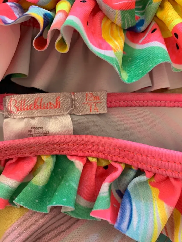 Maillot de bain Billieblush taille 12 mois - photo numéro 3