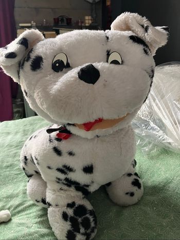 Grande peluche chien