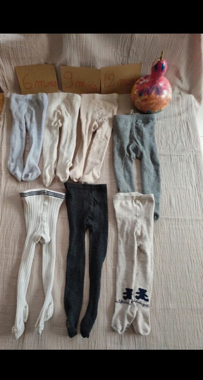 Collants 6/12mois au 21/23