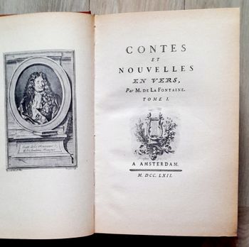 Contes et nouvelles en vers, par M. de la Fontaine, tome 1 et 2
