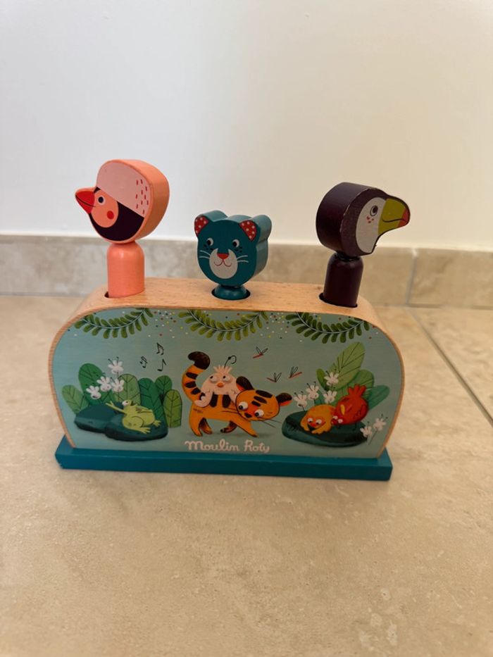 Lot de jouets en bois bébé Moulin Roty - photo numéro 9