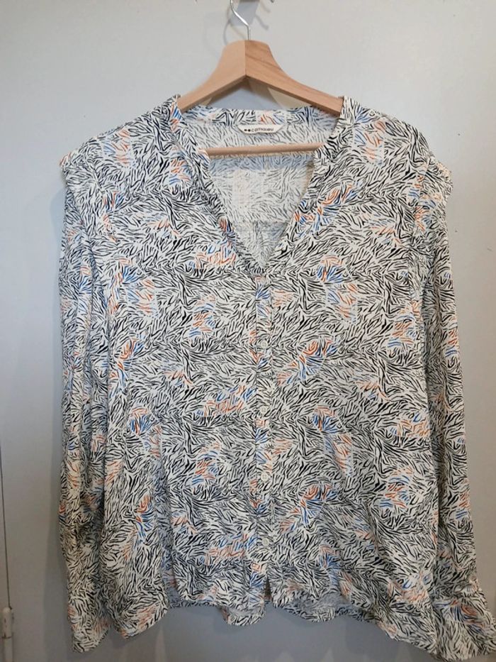 Chemisier Camaïeu, Taille XL, comme neuf - photo numéro 2