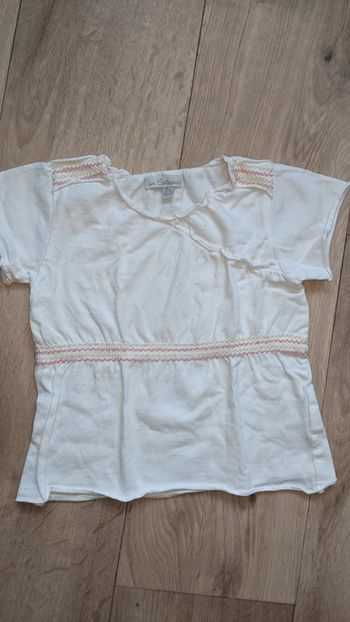 Tee-shirt Blanc In extenso 18 Mois