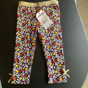 Un legging fleuri