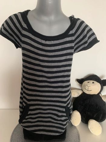 Robe tunique à capuche 8 ans