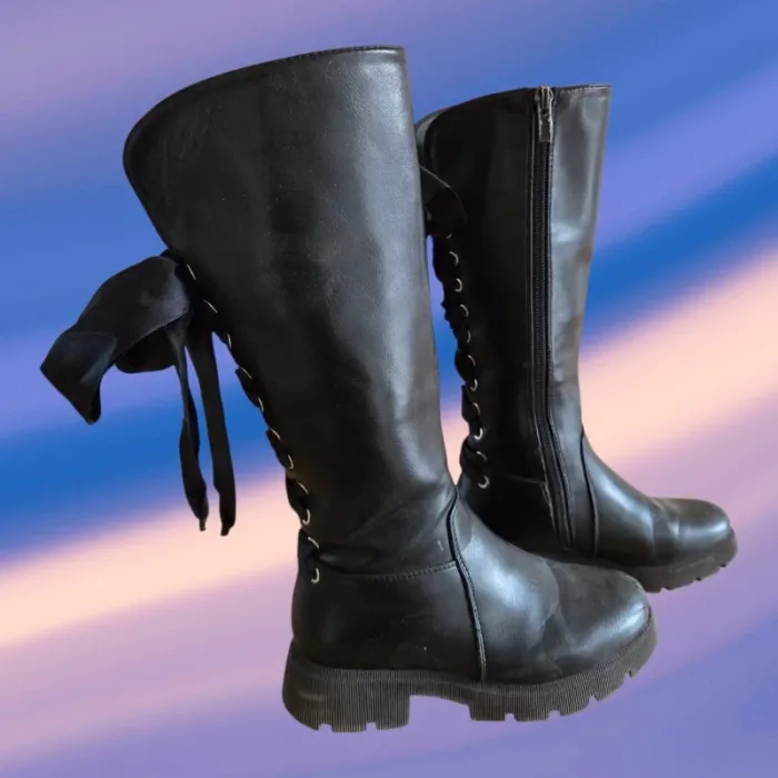 Bottes à lacets 👧 - photo numéro 3