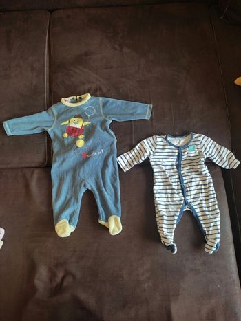 Lot de pyjamas 3 mois