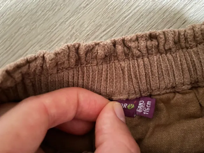 Short velours côtelé 6 ans - photo numéro 2