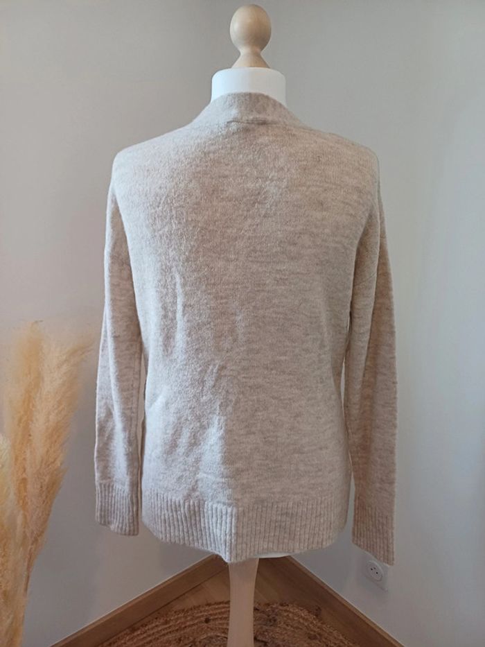 Pull beige/crème tout doux LH taille L 40 - photo numéro 7