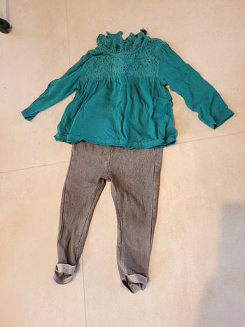 Ensemble T-shirt panatlon 18 mois