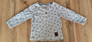 T-shirt mes petits cailloux beige