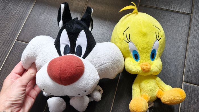 Peluche titi et grosminet