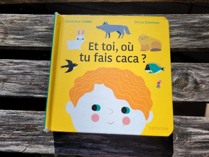 Très joli livre à volets, éditions Sarbacane, Et toi, où tu fais caca? (71) - photo numéro 2