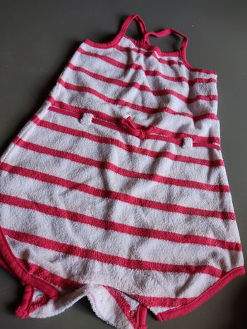 Combi short d'été fille 9mois