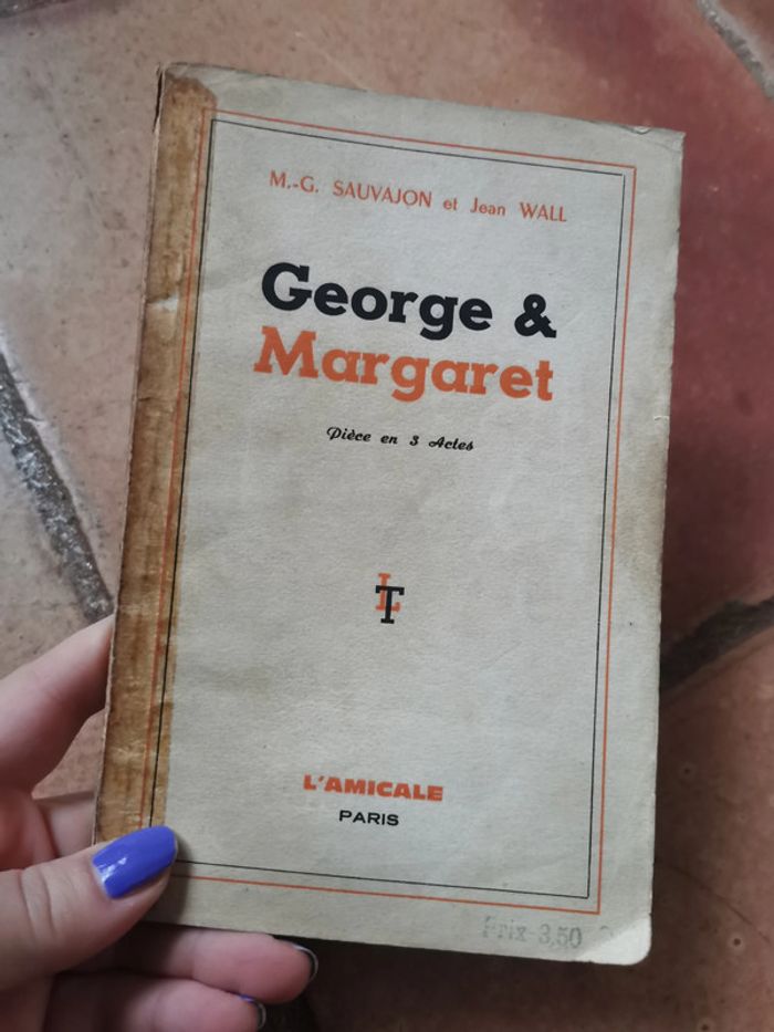 George & Margaret livre de M. -G. Sauvajon et Jan Wall