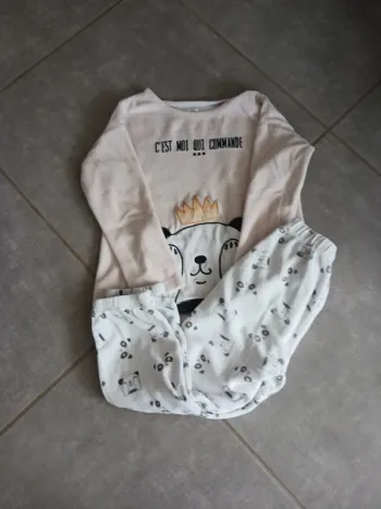Pyjama 2 pièces 4 ans