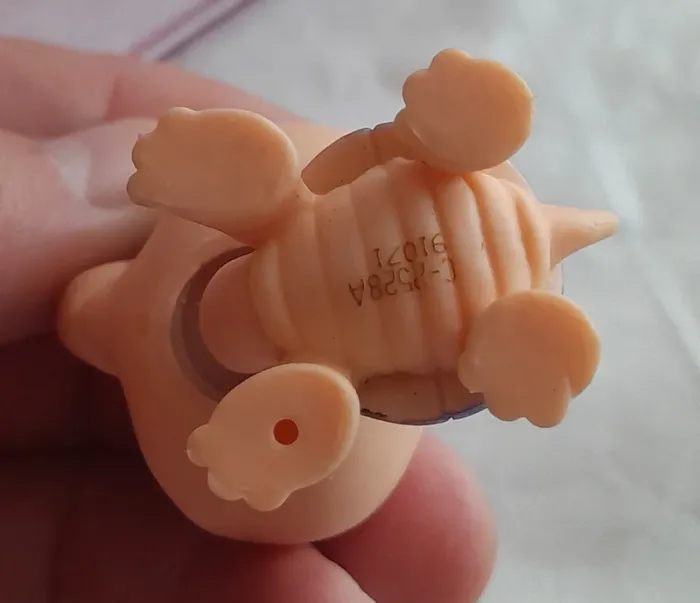 Figurine Littlest Pet Shop Tortue rose et violette - photo numéro 3