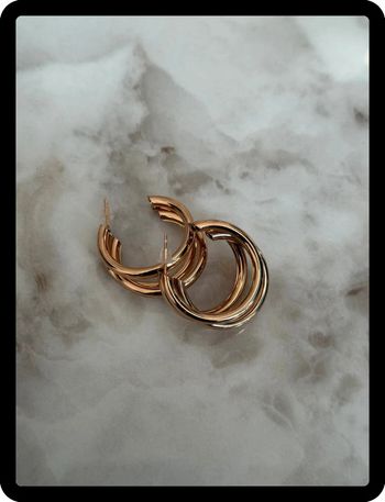 Boucles d’oreilles en acier inoxydable