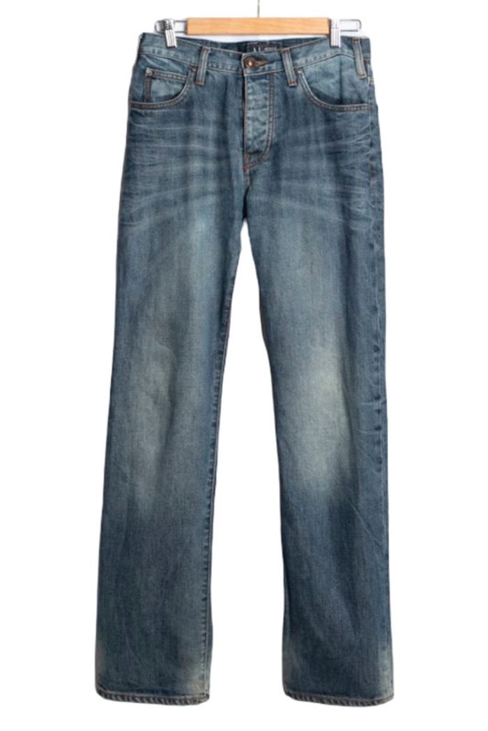 Jean bleu coupe droite Armani Jeans – Taille 40