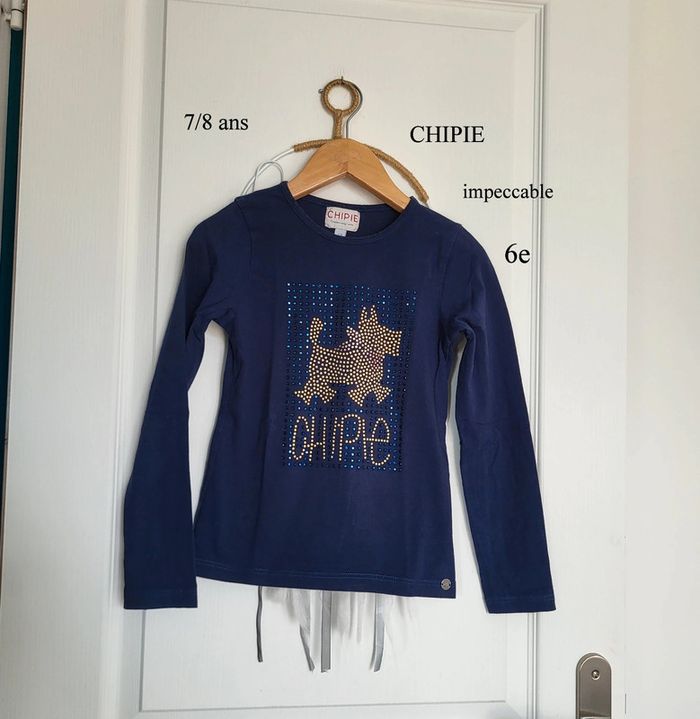 T-shirt manche longue Chipie 8 ans