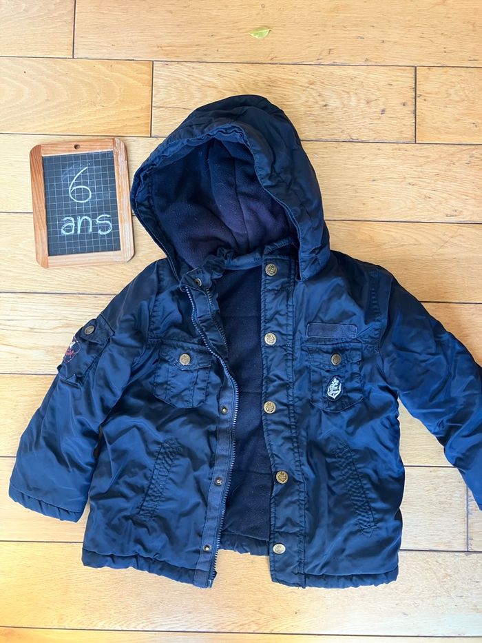 Manteau Sergent Major bleu marine