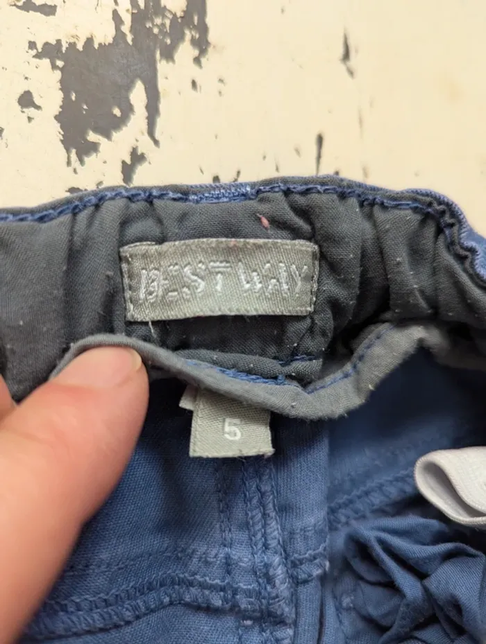 Lot 2 pantalons garçon 4-5 ans – Okaou & Best Way - photo numéro 5