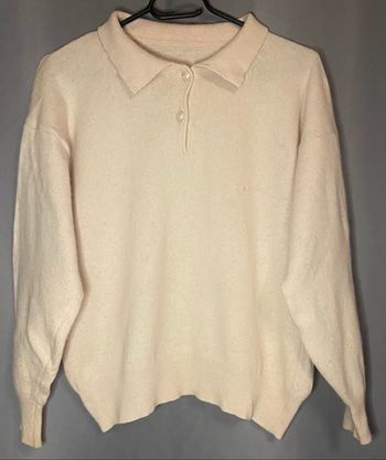 Pull rose pâle