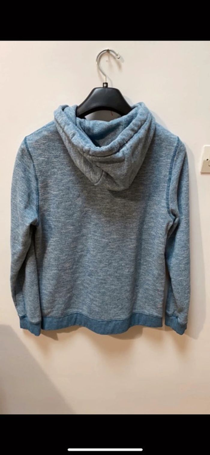 Sweat à capuche bleu clair Taille S Jean Pascale - photo numéro 3